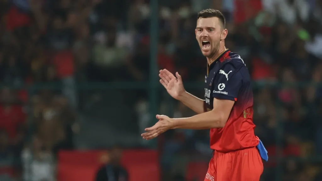 ipl 2025 josh hazlewood moves to no-3, espn sports