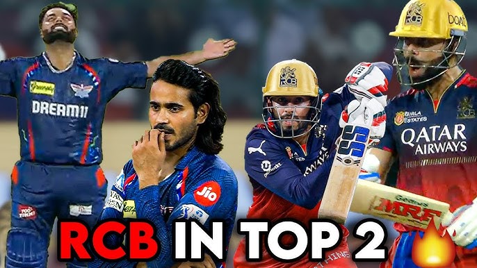 Jitesh Sharma's Remarkable Blitz Shines in RCB's Top-Two Sealing Victory
