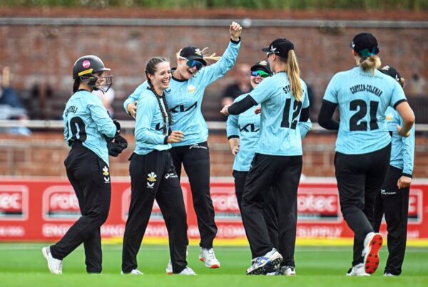 Scholfield and Wyatt-Hodge Guide Surrey to Easy Win in Blast Opener