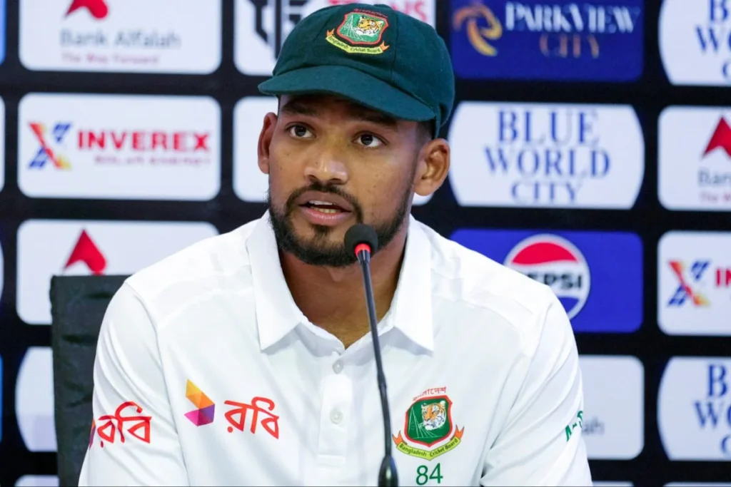 Najmul Hossain Shanto to Lead Bangladesh in Test Series vs Sri Lanka