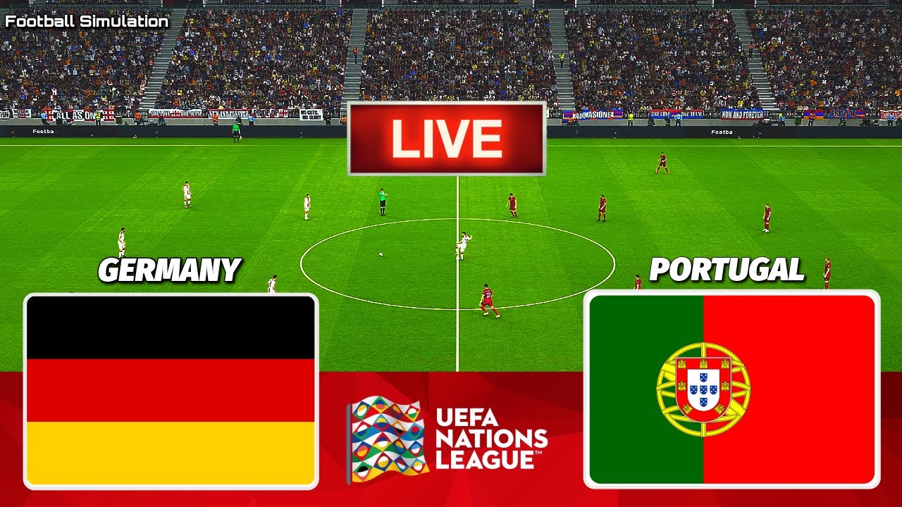 Germany vs Portugal National Football Team Match