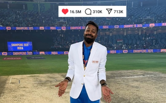 Top 5 Most Liked Pictures Of Hardik Pandya On Instagram In 2025