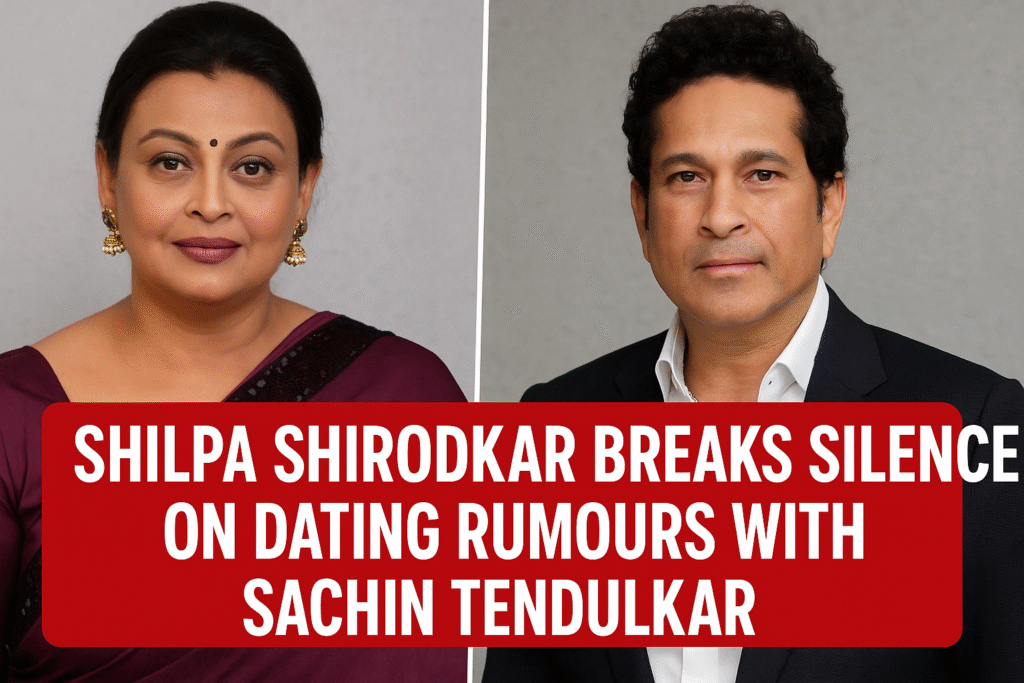 Shilpa Shirodkar Breaks Silence on Dating Rumours with Sachin Tendulkar banner