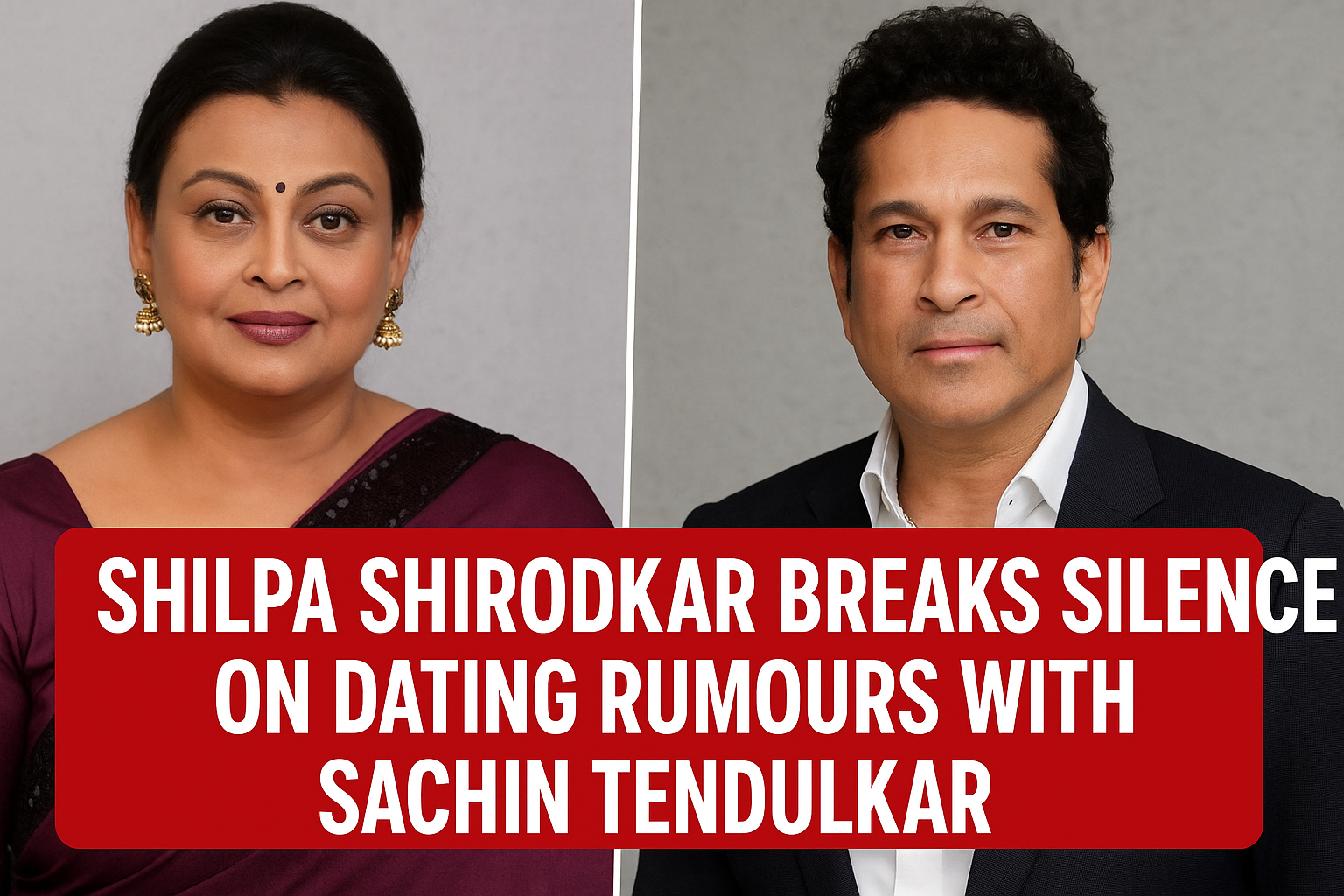 Shilpa Shirodkar Breaks Silence on Dating Rumours with Sachin Tendulkar banner
