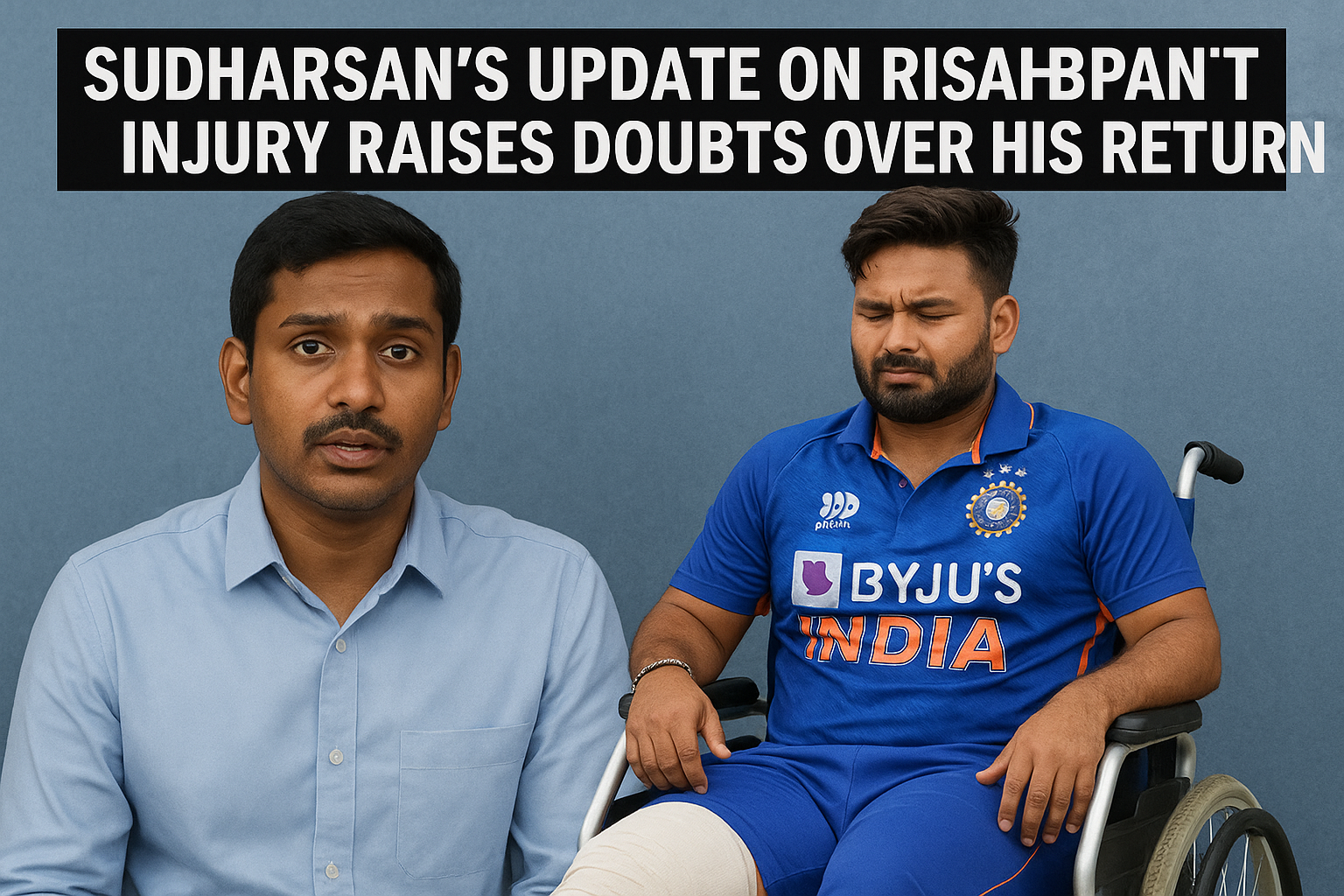 Sudharsan’s Update on Rishabh Pant’s Injury Raises Doubts Over His Return